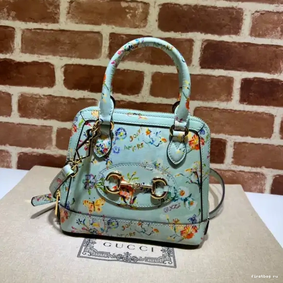 Firstbag ru Gucci mini handle bag Horsebit top 1955 0630